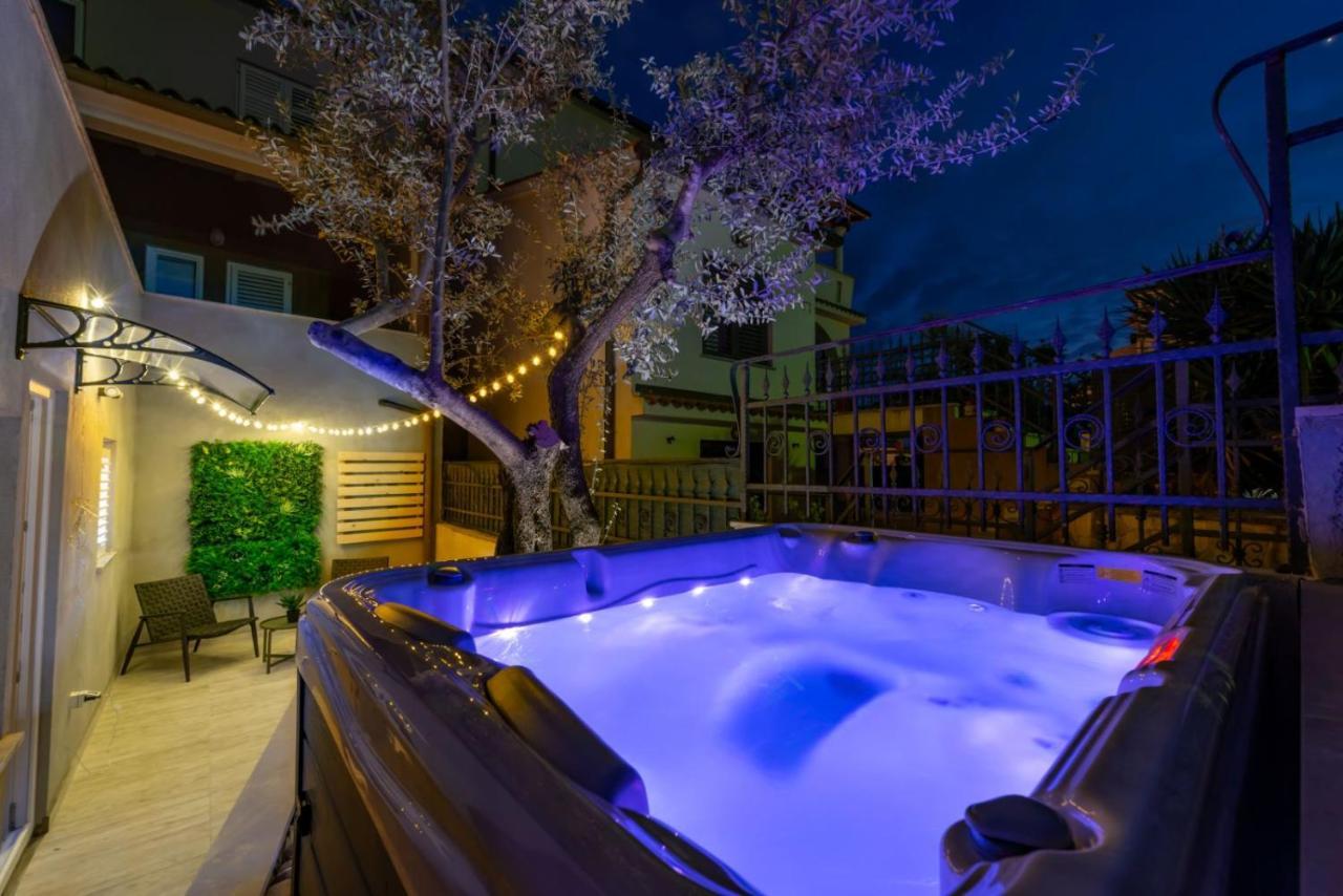 Studio Apartment Mare With Private Garden And Jacuzzi Vinkuran Eksteriør bilde